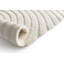 High-quality Geometric Cream Rug with Arches and 3D effect-1525161905