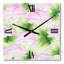 Vintage lotus roses dans l'étang - horloge murale traditionnelle-1104976589