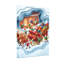 Noël, Noël, elfes, traîneau, rennes, scène enneigée-297902351