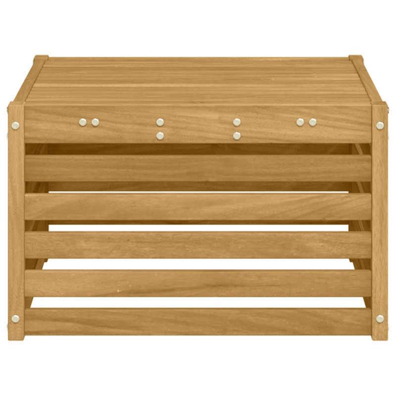 Acacia Outdoor Coffee Table, 37cm H x 59cm W x 59cm D