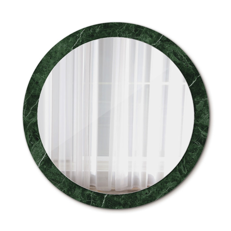 Huldar Glass Flat Wall Mirror, 90cm H x 90cm W