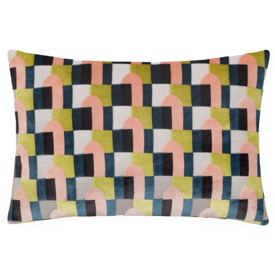 Keela Geometric Rectangular Lumbar Cushion Cover