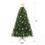 Arbre de Noël avec lumières DEL chaudes-561996425