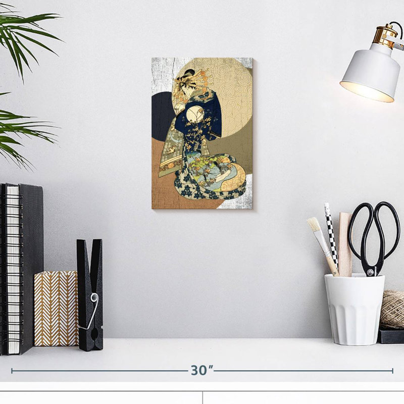 Leisha Geisha Kimono, H 12 po x l 8 po