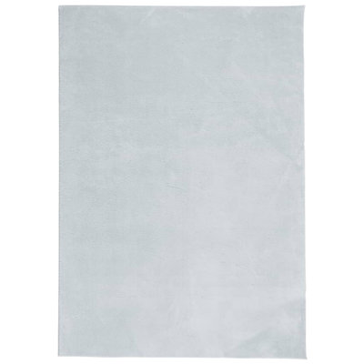 Rug "HUARTE" Short Pile Soft and Washable Blue