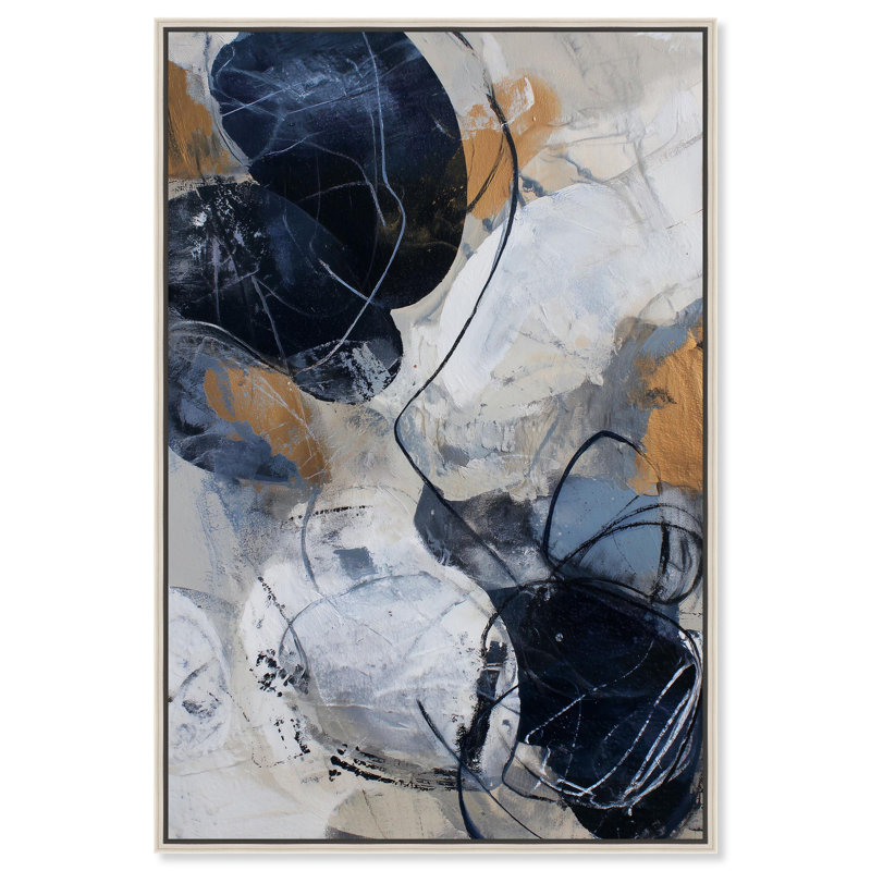 Impression sur toile Lunar Dust II par Art Remedy, cadre argenté, 36 x 54, Cadre argenté, H 55 po x l 37 po