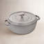 Staub Cast Iron 6 qt. Cast Iron Round Dutch Oven with Lid-23966609