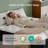 Cooling Gel Memory Foam Hybrid Mattress with Pocket Springs, Medium Firm Support, 12-Inch Queen-195866561-195866566