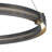 Admiral LED Grand Chandelier – 2-Tier, 62", Black/Gold Finish