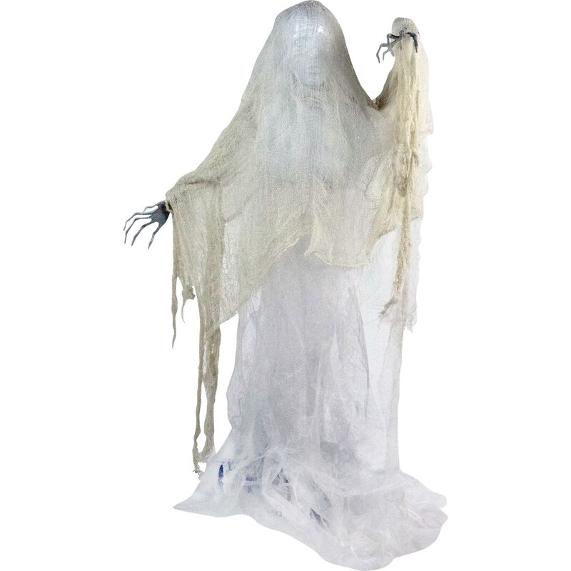 The Holiday Aisle® Life Size Animatronic Ghoul Figurine & Reviews | Wayfair