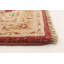 Tapis de bois one-of-kind à la main-noué la 2010 chobi rouge foncé 2 pi 9 po x 10 pi 1 po Afraz