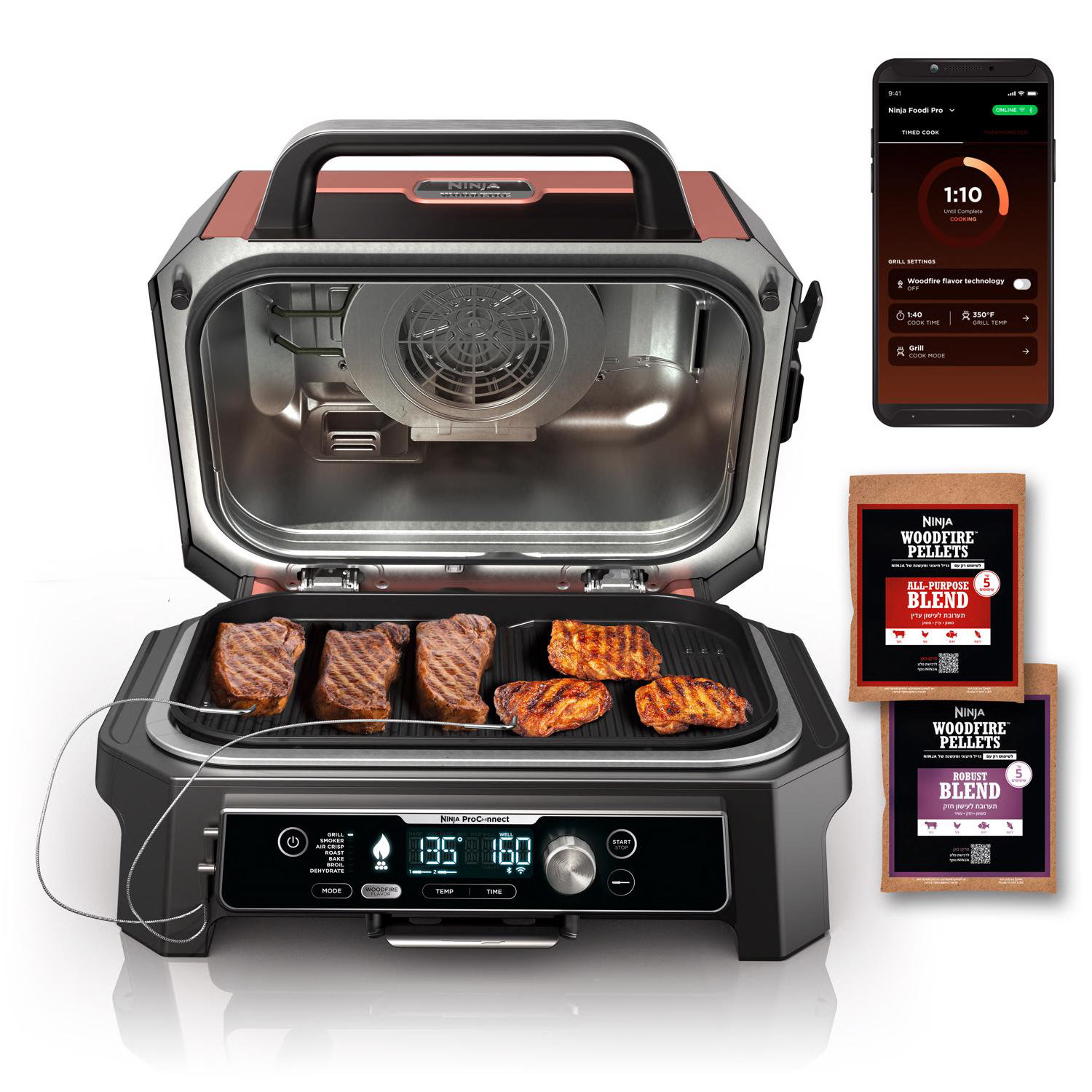 Ninja Electric Grill and Smoker Rust & Reviews Wayfair