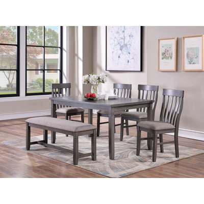 Dining Room Furniture Simple Modern 6Pc Set