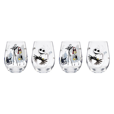 Lenox The Nightmare Before Christmas Assorted Tumblers, Set Of 4