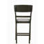 Chaise de salle à manger rembourrée 2pc
