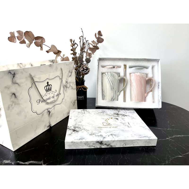 Ensemble de 2 tasses Flamingo