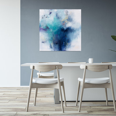 Blue Fusion 2 Contemporary Abstract Art
