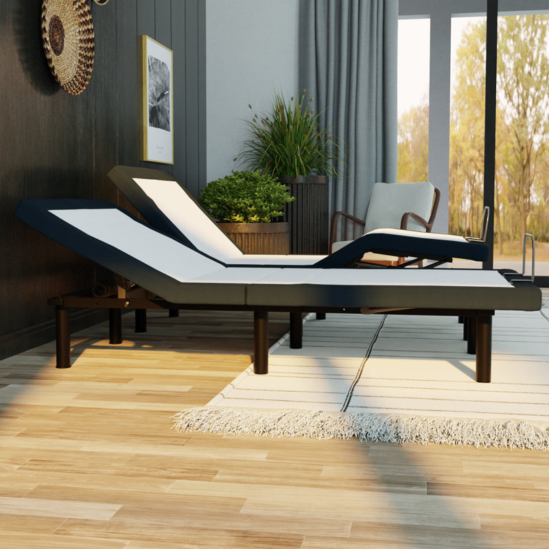 Blissful Nights Adjustable Base with Wireless Remote, Split California King