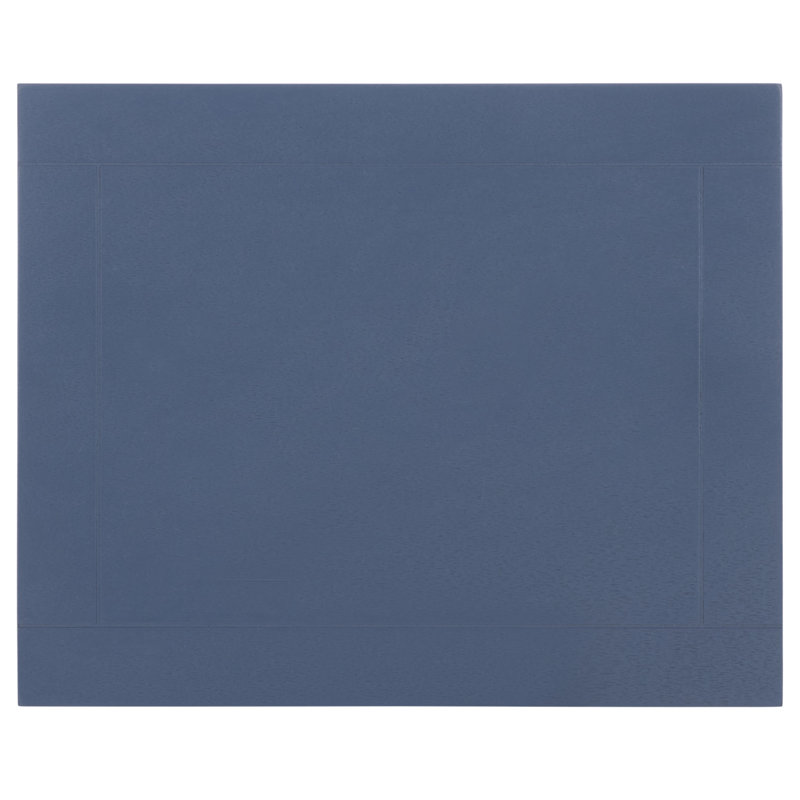 Table de bout à 3 tiroirs avec rangement Painswick, Bleu