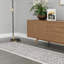 Tapis traditionnel gris foncé ivoire-456531485
