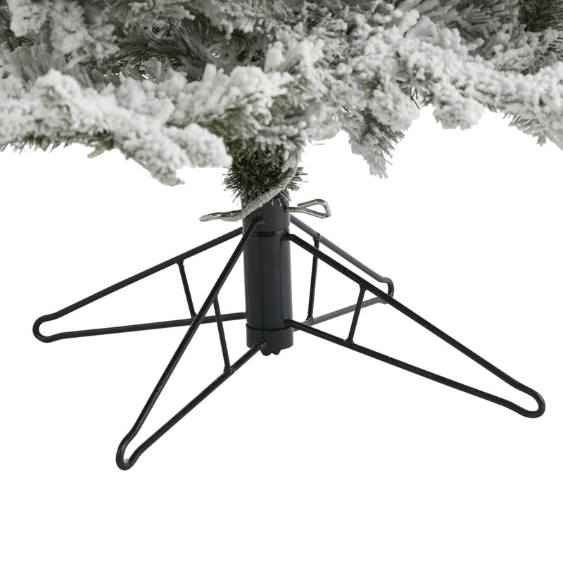 Lighted Artificial Christmas Tree, 6.5' H