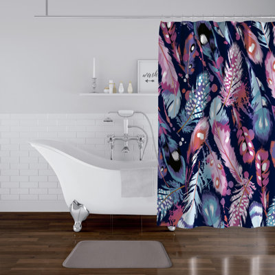 Rideau de douche simple