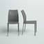 Chaise empilable en métal et similicuir H 18,5 po Sokol-377220628
