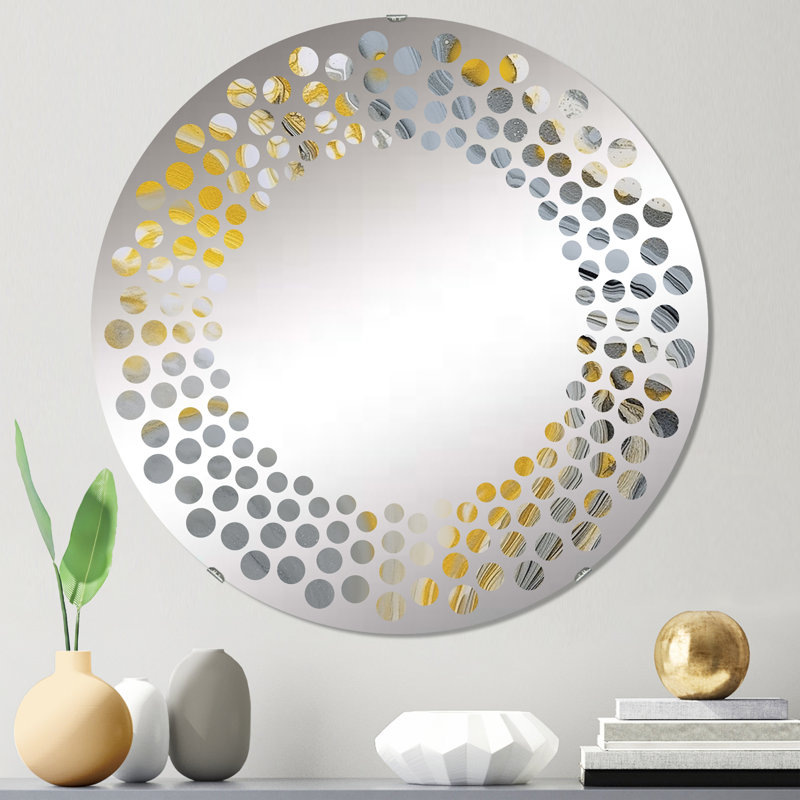 Kerrie Circle Mirror, 23.6" x 23.6"