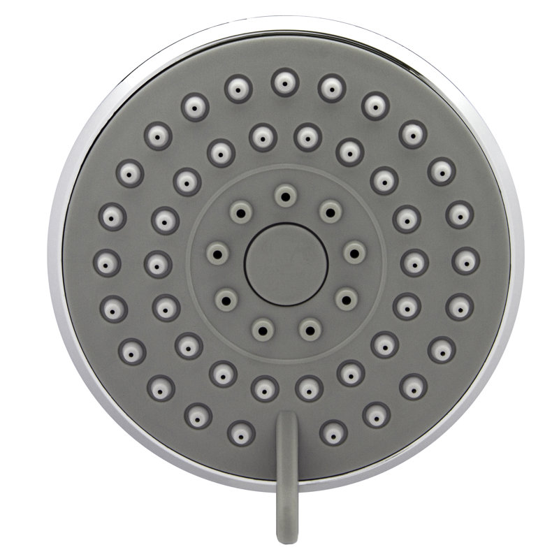 Chrome Handheld Wall Mounted Shower Head with 3 Spray Settings