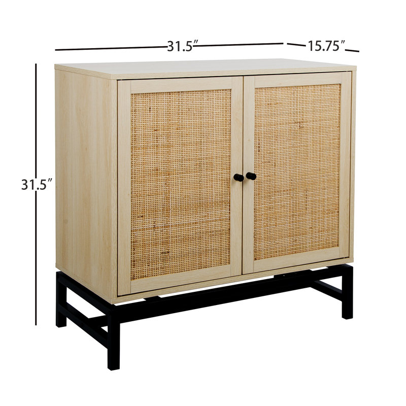 Armoire de rangement en rotin Traore
