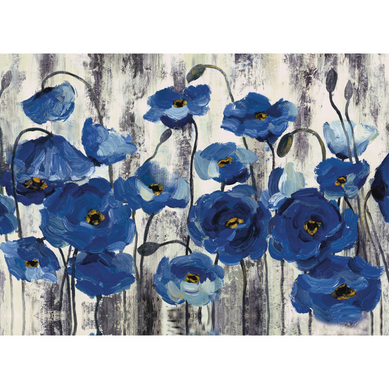 The Blues - Wrapped Canvas Painting, 20cm H x 30cm W x 3.8cm D