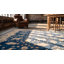 Antique Large Lahore Indian Knotted Rug
