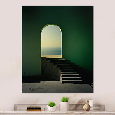 "Photographie de l'islam vert" sur métal