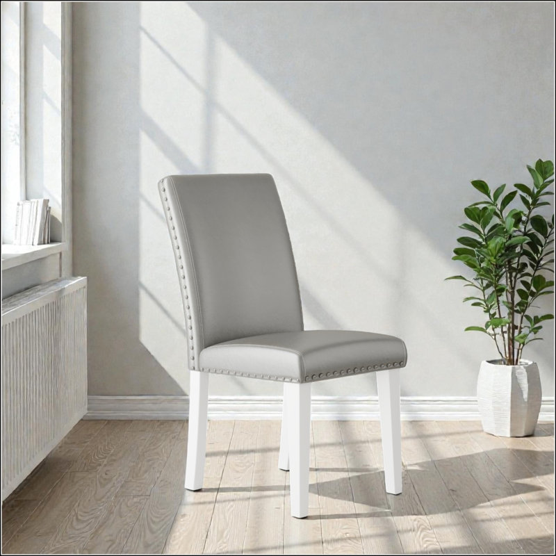Ensemble de 2 chaises de salle à manger rembourrées Regal Estate