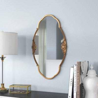 Casswell Metal Oval Mirror