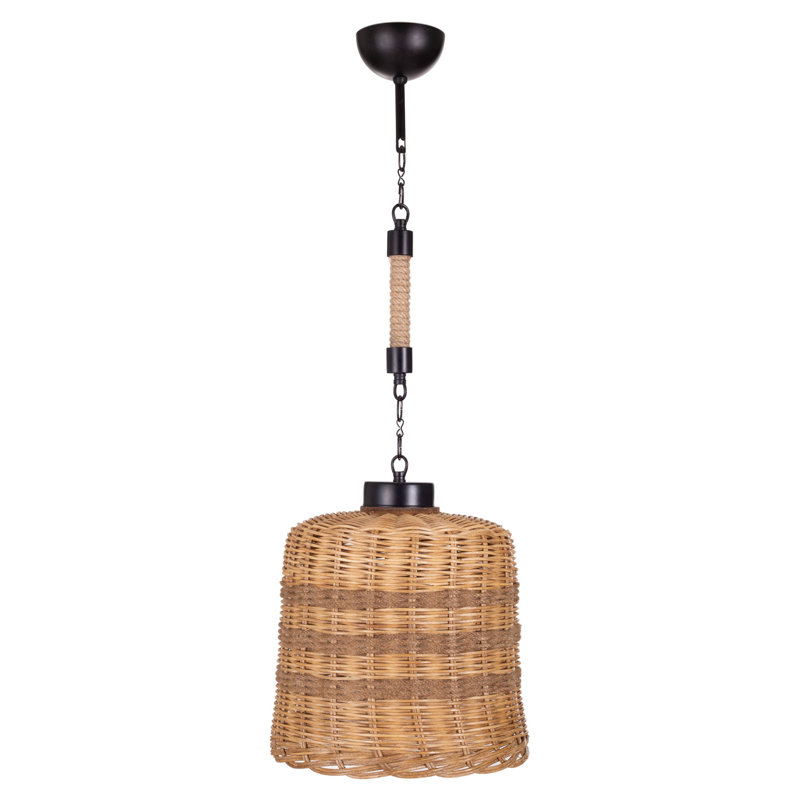 Luminaire suspendu cloche 1 lumière Tulsa