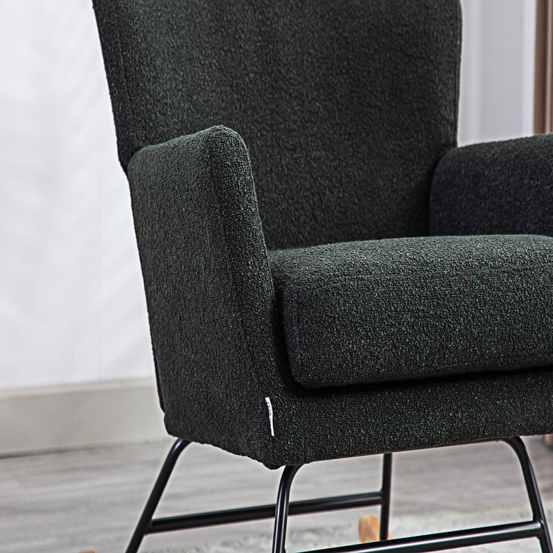Chaise berçante, chaise berçante, chaise berçante, Noir