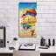 «Surf Soleil» par James Mazzotta, art mural sur toile-658483136