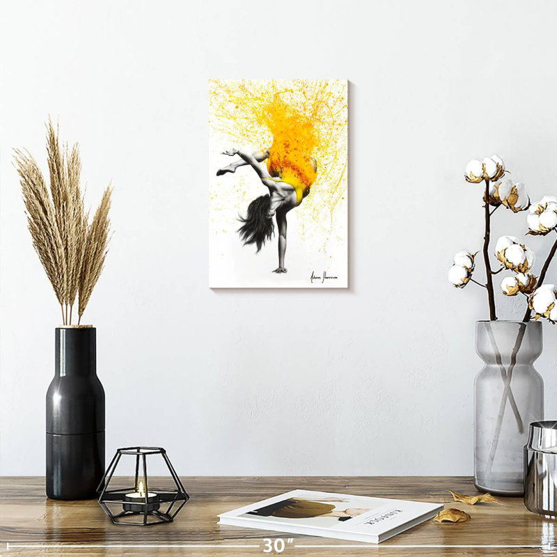 Enn Break Into Dance, 36" H x 24" W