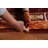 One-of-a-Kind 3'3" X 10'1" New Age Runner Wool Area Rug in Red