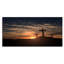 Trois croix éligieuses au coucher du soleil - Photographie sur toile-362491556-362491565