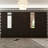 Roylee 70.9'' H X 126'' W X 19.7'' D 8 Door Armoire with Drawers & Mirrors-2094702203