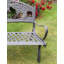 100% Cast Iron Bench with Countryside Theme