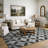 Premium Machine Washable Mayfield AMF2423 Geometric Rug-714522363-714522342