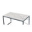 Faux Concrete Top Rectangular Writing Desk