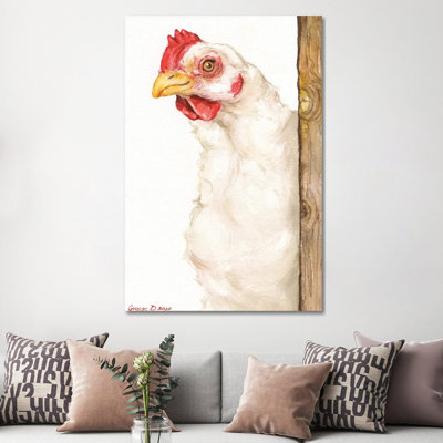 Chicken II by George Dyachenko - Wrapped Canvas Gallery-Wrapped Canvas Giclée