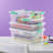 Sterilite Plastic Medium Clip Storage Box Container with Latching Lid
