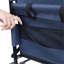 Chariot pliable polyvalent robuste avec rangement spacieux et siège confortable-112318364