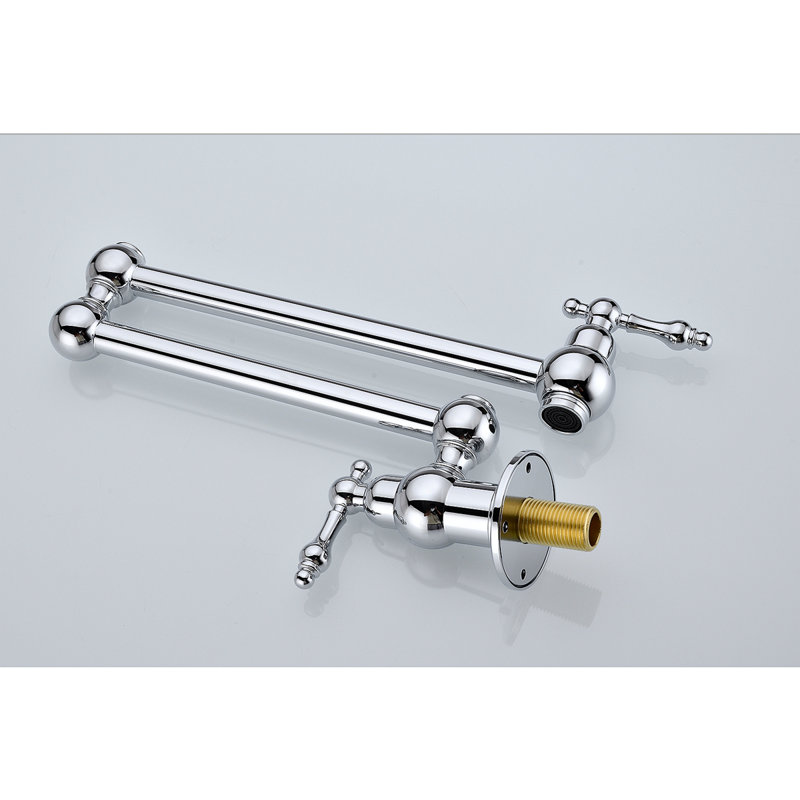 Robinet remplisseur mural, Chrome chrome