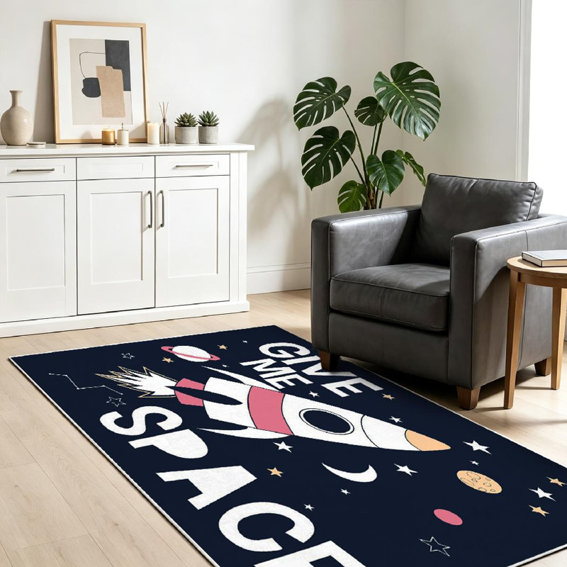 Tapis d'intérieur clair Clear Rocket, Rectangle 39 po x 63 po